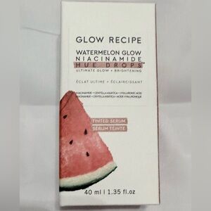 Glow Recipe Watermelon Glow Niacinamide Serum NIP Color SUN GLOW